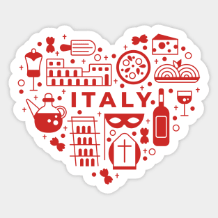 Italy Sticker